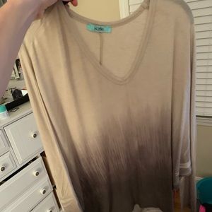 Tie-dye long sleeve top